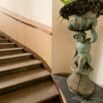 Dettagli dell'edificio d'epoca in centro a Trieste – studio di psicologia Dott. Cristiano Pedersini
