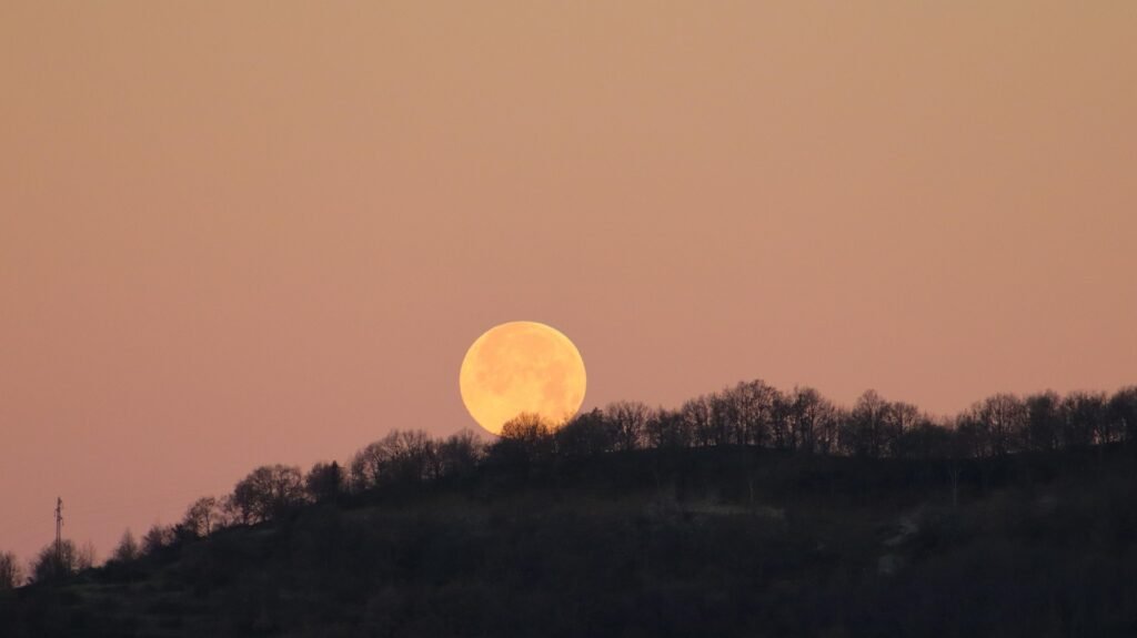 Luce del sole sulle colline